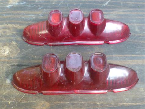 Canadian Ford Meteor Tail Lights Lens Lenses C Mrst Ebay