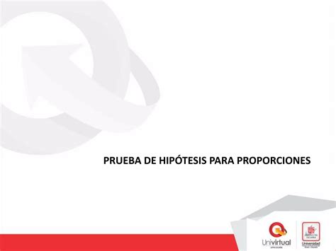 Mdr Mcd Prueba De Hipótesis Para Proporciones Ppt