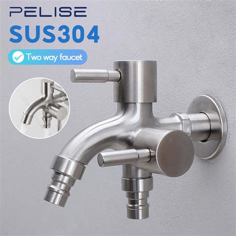 pelise   faucet  stainless steel dual function tap faucet