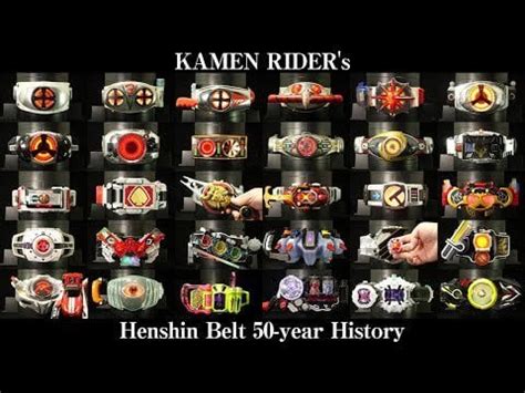 All Kamen Rider Belts (So Far) : r/KamenRider