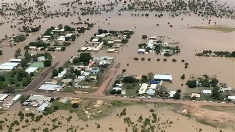 Australia Record Breaking Floods In Queensland As Residents Warned Of Crocodile Infested Waters