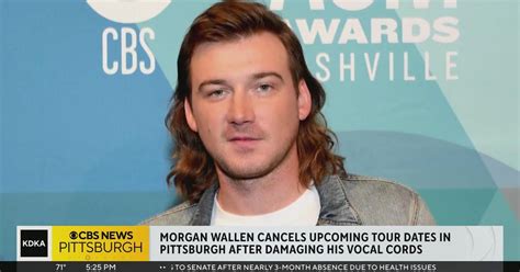 Morgan Wallen's Pittsburgh shows postponed after he reinjured his vocal ...