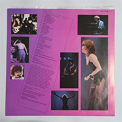 Pat Benatar Live From Earth 12 Vinyl Lp Record 1983 Aust Press