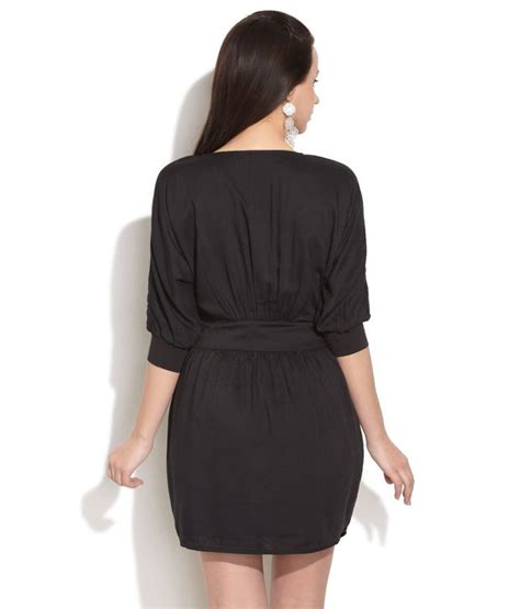 Femella Black Polyester Dress Buy Femella Black Polyester Dress