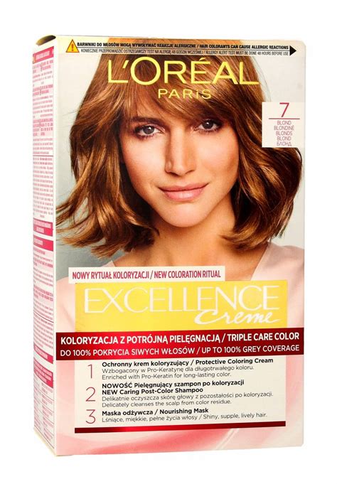 Loreal Excellence Creme Krem koloryzujący 7 blond ERLI pl