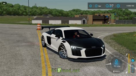 Мод на автомобиль Audi R8 Alpil RSR для Фарминг Симулятор 22