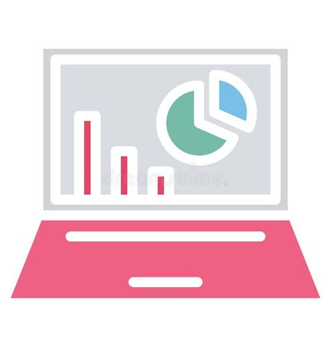 Monitoring Report Personal Development Color Vector Icon Which Can