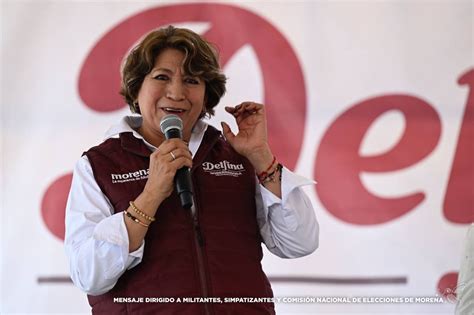 Mantiene Delfina G Mez Ventaja Por La Gubernatura Del Edomex Massive