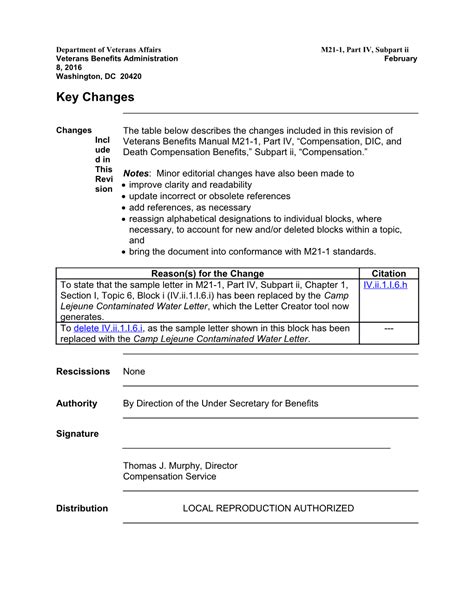 Department Of Veterans Affairs M21 1 Part IV Subpart Ii DocsLib