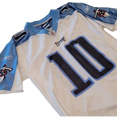 Reebok Tennessee Titans Jersey - Vince Young... - Depop