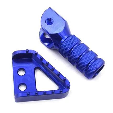 Cnc Rear Brake Pedal Step Plate Tip Gear Shift Lever Fit Ktm