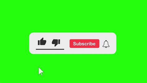 แจกฟรีปุ่มไลค์ แชร์ ซัพ ใช้ได้100 Fhd1080 Youtube Like Subscribe Bell Icon Green Screen Youtube