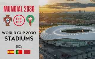 YouTube: World Cup 2030 Stadiums | Spain–Portugal-Morocco bid ...