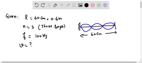 Figure P16 10 Shows A Standing Wave Oscillating At 100 Hz On A String