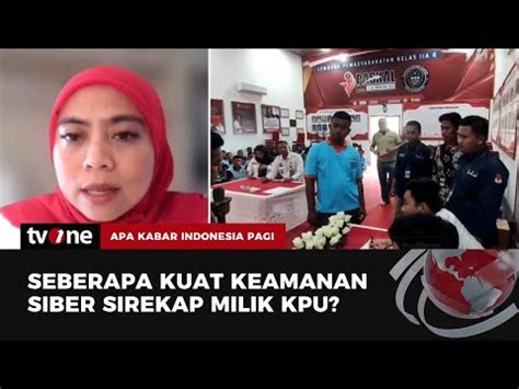 Sirekap Kpu Sebagai Alat Bantu Pemilu Anggota Kpu Beri Penjelasan Tvone