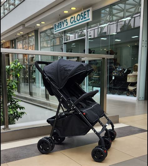 Side by Side Twin Stroller – Baby's Closet