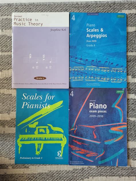 Grade 4 Piano Music Theory And Exam Pieces Hobbies And Toys Music