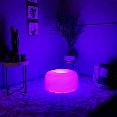 Ottoman Inflatable Led Illuminated Chair 23 Aircandy