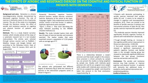 Pdf The Effects Of Aerobic And Resistance Exercise On The Cognitive