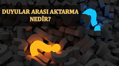 Duyular Arası Aktarma Nedir Duyu Aktarımı Örnekleri Nelerdir En Son