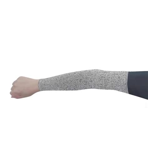 Gray Cut Resistant Work Safety Arm Sleeves China Working Sleeves And Arm Sleeves Price