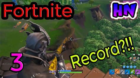 INTENTANDO SUPERAR EL RECORD DE KILLS Fortnite Episodio 3 YouTube