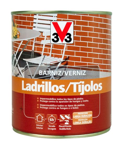 Barniz Exterior Ladrillo Mate V L Incoloro Leroy Merlin