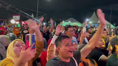 Tv Malaysia On Twitter Crowd Kat Jb Ni Memang Sporting Teruk Tau