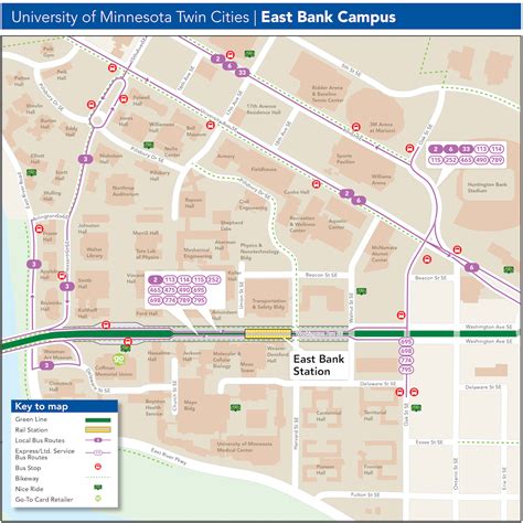 University Of Minnesota East Campus Map