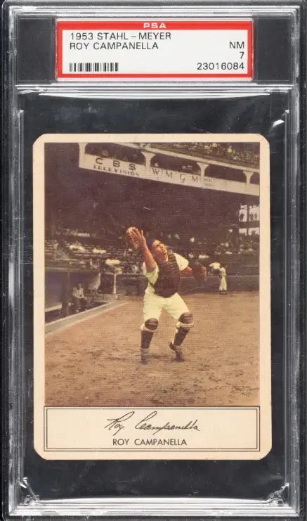 12 Most Valuable Roy Campanella Baseball Cards