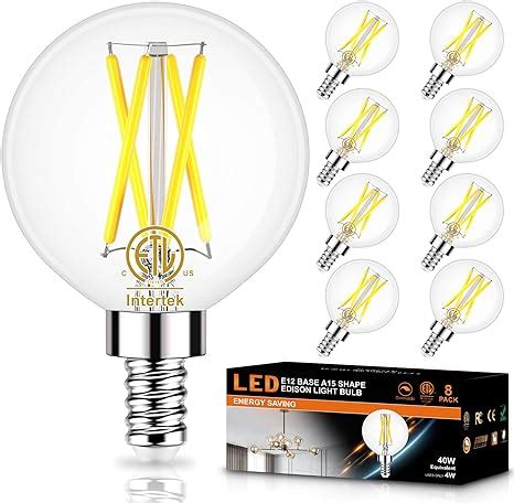 Winshine E Ceiling Fan Light Bulbs W Equivalent K Daylight