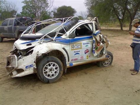 Why Rally Cars Have Roll Cages Rallye Crash Rally Raid Salvage Cars