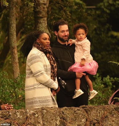 Serena Williams And Alexis Ohanian Take Daughter Alexis Olympia To