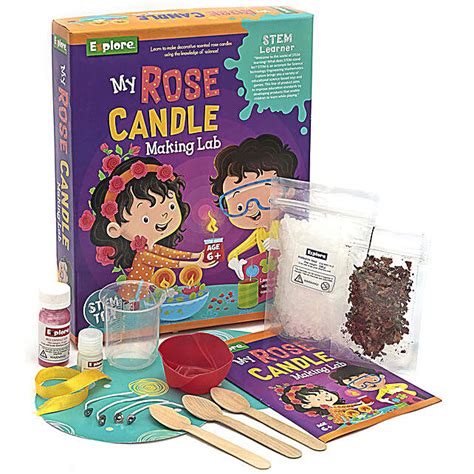 Buy/Send Explore Rose Candle Making DIY Kit Online- FNP