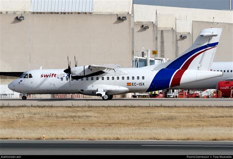 Aircraft Photo Of Ec Isx Atr Atr F Swiftair Airhistory Net