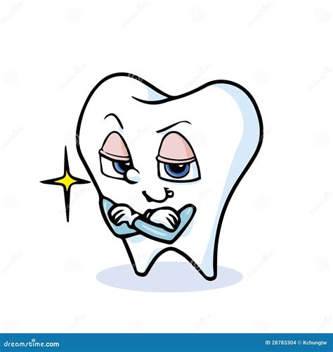 Funny Cartoon Tooth Stock Images - Image: 28783304