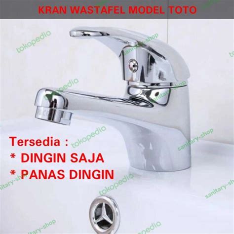 Promo Keran Kran Wastafel Cuci Tangan Model Toto Kuningan Besar Jumbo