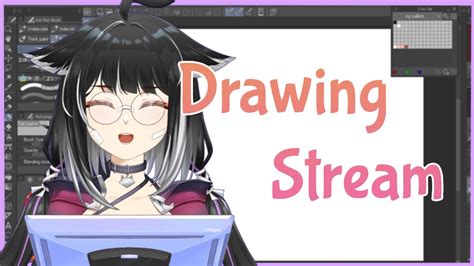 Drawing Stream L Temenin Kerja Yuks Uwu L Freetalk YouTube