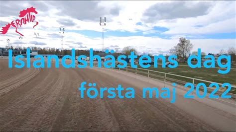 Islandsh Stens Dag P Mantorp Travbana Youtube