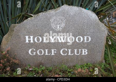 Holywood Golf Club home to Rory McIlroy County Down Northern Ireland uk ...