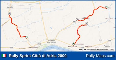 Maps Rally Sprint Citt Di Adria Rally Maps