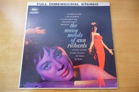 Yahoo オークション K2 255＜lp Us盤＞ann Richards The Many Mood