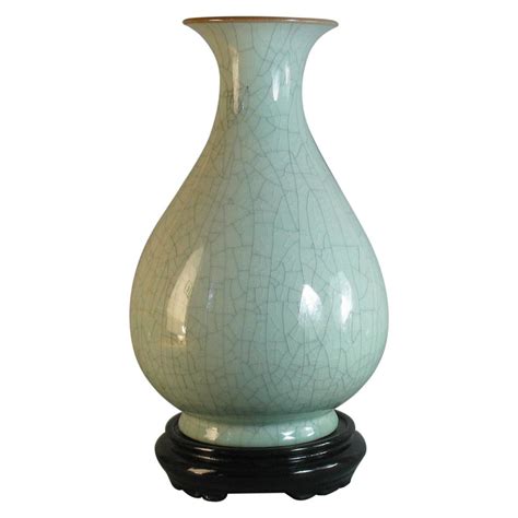 Chinese Longquan Style Celadon Vase For Sale At Stdibs Celadon