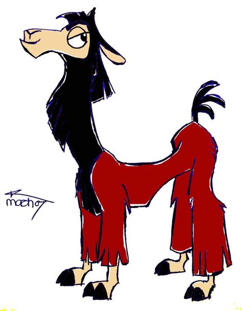 Kuzco As A Llama By Kkimmy On Deviantart