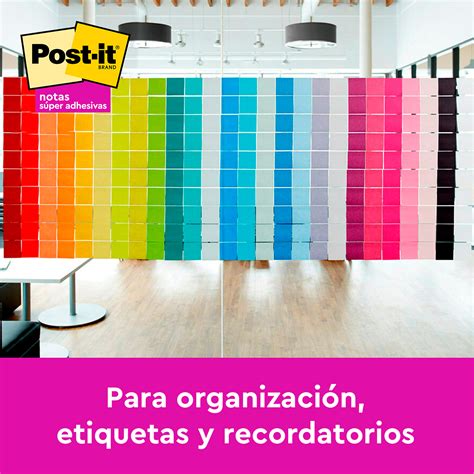 Notas Adhesivas 3m Post It Summer Joy Colores 7 6 X 7 6 Cm Office