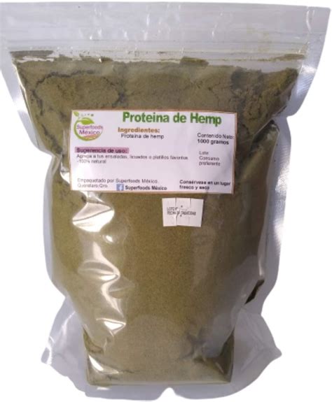 Proteína De Hemp 1 Kg Mx Salud Y Cuidado Personal