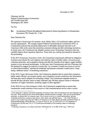 Fillable Online Accelerating Wireline Broadband Deployment By Removing