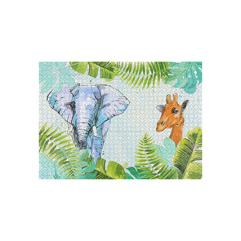 1000 Piece Animal Puzzles (Jungle Animals) – MINISO Bahrain