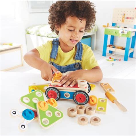 Bauset klein - 42-teiliges Set mit verschiedenen Bauelementen