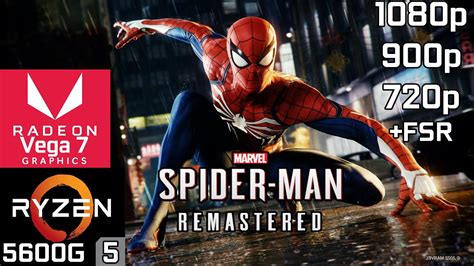 Marvel S Spider Man Remastered Ryzen G Vega Gb Ram Youtube